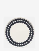 Marimekko Home - Siirtolapuutarha Plate 20Cm - Vakarienės lėkštės - Juoda