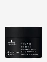 Schwarzkopf Professional - Session Label The Mud - Plaukų stilizavimo priemonė - Juoda