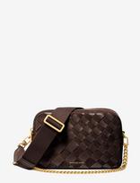 Michael Kors - Md Dblzp Chn Camera Xbody - Rankinė per petį - Ruda