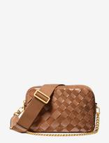 Michael Kors - Md Dblzp Chn Camera Xbody - Rankinė per petį - Ruda