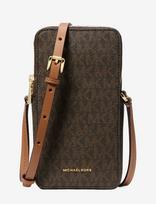 Michael Kors - Sm Ns Dbl Zip Phone Xbody - Rankinė per petį - Ruda