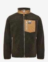 Superdry Sport - Mountain Full Zip Fleece - Sportinės flisinės kelnės - Chaki spalva