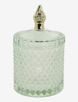 Lene Bjerre - Miya Jar 10.5X10.5X17.5 Cm. L. Green - Virtuvės stiklainis - Žalia
