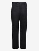 Oscar Jacobson - Del S Trousers - Lininės kelnės - Juoda