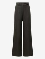 Andiata - Gisella Trousers - Plačios kelnės - Chaki spalva