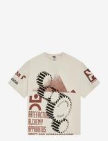 Deus Ex Machina - Merz Oversized Tee - Marškinėliai trumpomis rankovėmis - Kreminė spalva
