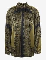 Andiata - Evelora Blouse - Marškinėliai ilgomis rankovėmis - Chaki spalva