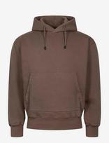 Stone Island - Organic Cotton Fleece Hoodie - Džemperis - Ruda