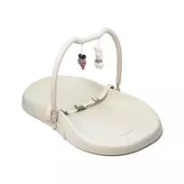 Kidnort Beroring Soft Linen Vystymo čiužinukas su žaislų lanku