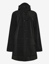Stutterheim - Stockholm 15 Matte Black - Lietpaltis - Juoda