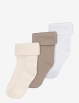 Noppies - Unisex Socks 3-Pack - Kūdikių kojinės - Smėlio