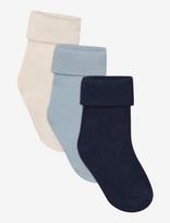 Noppies - Unisex Socks 3-Pack - Kūdikių kojinės - Tamsiai mėlyna