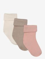 Noppies - Unisex Socks 3-Pack - Kūdikių kojinės - Rožinė