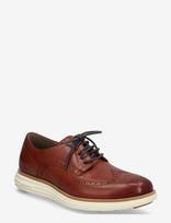 Cole Haan - Originalgrand Remastered Wingtip - Raštuotos odos batai - Ruda