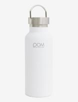 Drop Of Mindfulness - Dom Water Bottle - Gertuvė - Balta