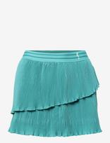 RS Sports - Women's Court Pleated Wrap Skirt (Striking Teal/White,M,St) - Sportinis sijonas - Mėlyna