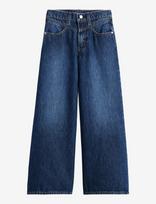 GAP - Kids Low Rise Front Yoke Baggy Jeans - Laisvi džinsai - Mėlyna