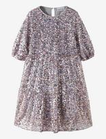 Name It - Nkfrinoa 3/4 Sl Dress - Proginė suknelė - Sidabro