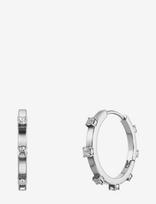 Edblad - Celeste Hoops L Silver One Size - Auskarai - Sidabro