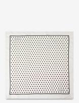 Coach Accessories - Apple Dot Printed Silk Bandana - Lengvas šalikas - Balta