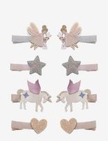 Mimi & Lula - 8 Hair Clips - Dreamy Fairy - Plaukų segtukas - Marga / raštuota