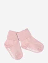 GoBabyGo - Non-Slip Socks- Cotton - Neslystančios kojinės - Rožinė