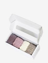 GoBabyGo - Combo Box - Merino Wool - Neslystančios kojinės - Violetinė