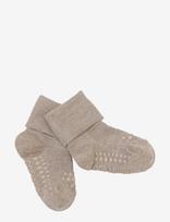 GoBabyGo - Non-Slip Socks Viscose-Bamboo - Neslystančios kojinės - Smėlio