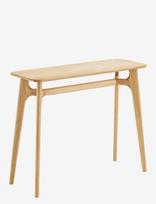 House Nordic - Rikke - Console Table, Oak, - Mažas staliukas - Ruda