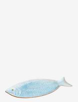 Caja Company - Fish Dish Turquoise, Medium - Serviravimo lėkštė - Mėlyna