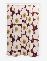 Marimekko Home - Unikko Shower Curtain 180X200 - Dušo užuolaidos - Burgundiška splava