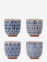 Bloomingville - Karine Cup - Arbatos puodelis - Mėlyna