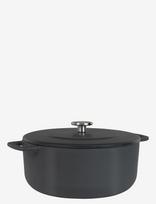 Combekk - Dutch Oven 24Cm Enameled Recycled Cast Iron Black - Puodai ir keptuvės - Juoda