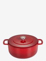 Combekk - Dutch Oven 24Cm Enameled Recycled Cast Iron Cherry - Puodai ir keptuvės - Raudona