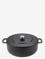 Combekk - Dutch Oven 28Cm Enameled Recycled Cast Iron Black - Puodai ir keptuvės - Juoda