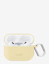 Holdit - Silicone Case Solid Airpods Pro 1&2 - Ausinių dėklas - Geltona