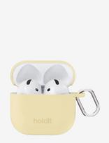 Holdit - Silicone Case Solid Airpods 4 - Ausinių dėklas - Geltona