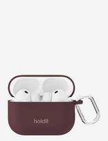 Holdit - Silicone Case Solid Airpods Pro 3 - Ausinių dėklas - Burgundiška splava
