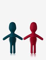 Innovine - Silicone Bottle Stoppers Set Of 2 By Innovine™ - Butelių atidarytuvai ir vyno kamščiai - Marga / raštuota