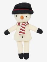 Fabelab - Pocket Friend - Snowman - Pliušinis žaislas - Kreminė spalva
