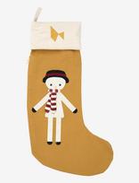 Fabelab - Christmas Stocking - Wood Thrush Snowman - Sienų dekoracija - Ruda