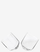 Viski - Rolling Crystal Whiskey Tumblers By Viski® - Viskio ir konjako taurė - Nude