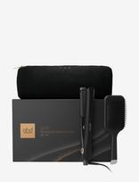 Ghd - Ghd Gold Hair Straightener - Festive Gift Set In Black - Plaukų šepetys - Juoda