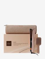 Ghd - Ghd Gold Hair Straightener - Festive Gift Set In Cashmere Beige - Plaukų šepetys - Smėlio