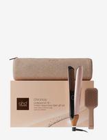 Ghd - Ghd Chronos Hair Straightener - Festive Gift Set In Cashmere Beige - Plaukų šepetys - Smėlio
