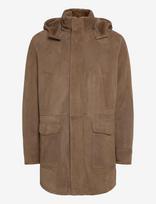 Arma - Levy Merino Suede - Parka stiliaus striukė - Ruda