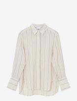 Day Birger Et Mikkelsen - Dayzoe - Raw Stripes - Marškinėliai ilgomis rankovėmis - Kreminė spalva
