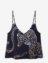Desmond And Dempsey - Jag Cami & Wide Leg Trouser Set - Pižama - Juoda
