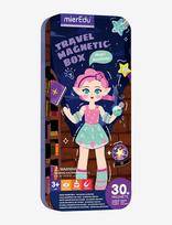 MierEdu - Magnetic Travel Box - Magic Academy - Rankdarbių rinkinys - Marga / raštuota