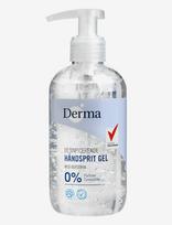 Derma - Derma Håndsprit Gel 250 Ml - Rankų dezinfekantas - Nude